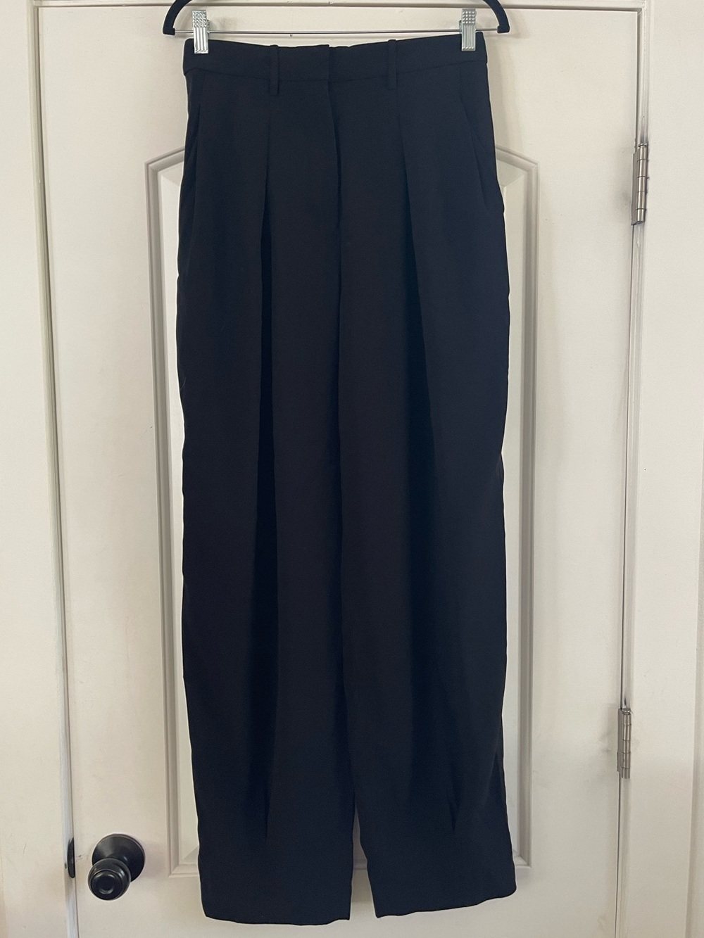 Babaton Black Pleated Trousers - 6